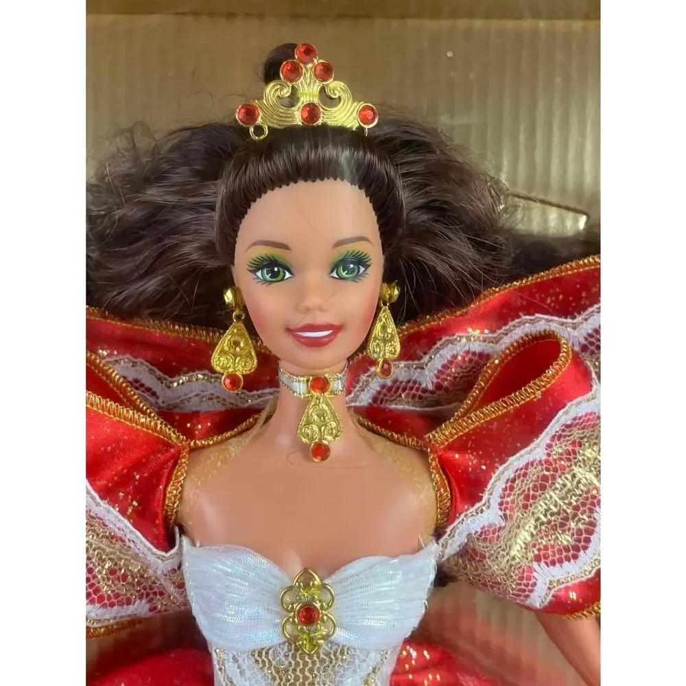 1997 Barbie Happy Holidays Brunette Special Edition New